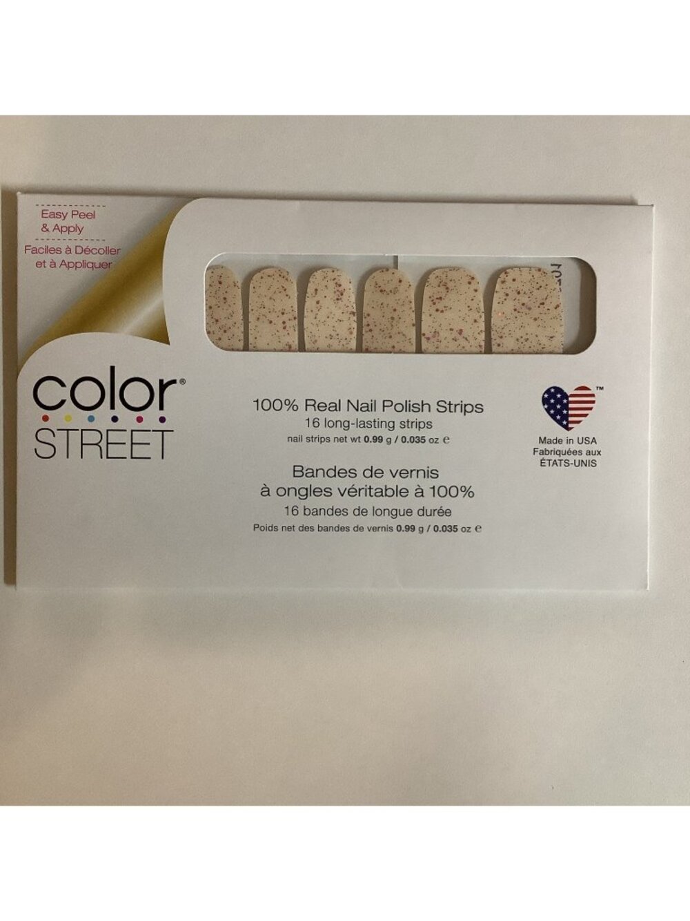 Color Street Nail Strips - 100% Real Nail Polish NEW - Sealed, Fancy Pants